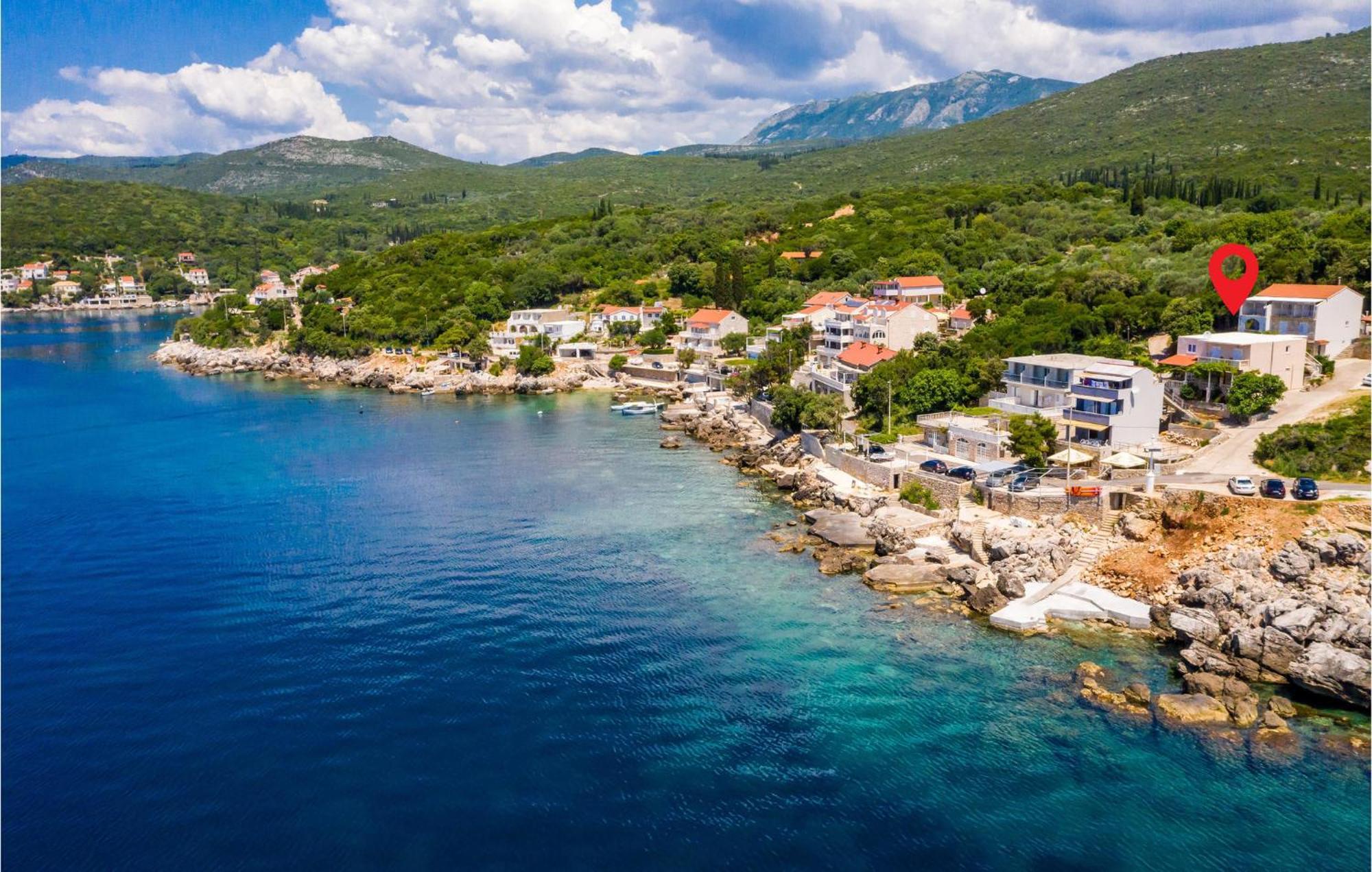 Stunning Apartment In Gruda With House Sea View Molunat Exteriér fotografie